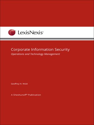 cover image of Corporate Information Security